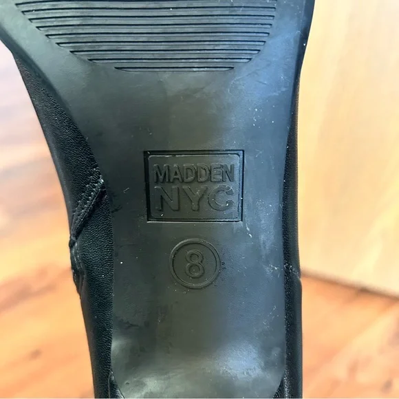 Steve Madden NYC Knee-High Women's Wide-Calf Heeled Boots - Picture 5 of 6